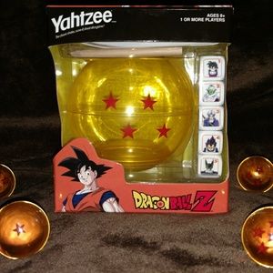 NWT 🐉Dragon Ball Z 🎲 Yahtzee Game🐉